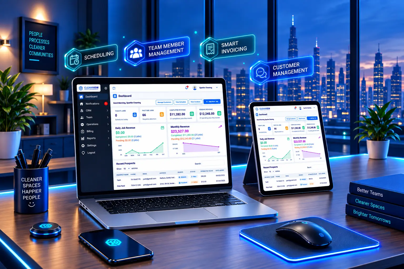 Service Business Operations Admin Desk